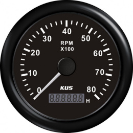 Тахометр для лодочного мотора KUS BB 8000 об/мин (KY07206)